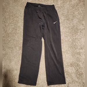 Nike Dark Gray Sweatpants With Drawstring Waist